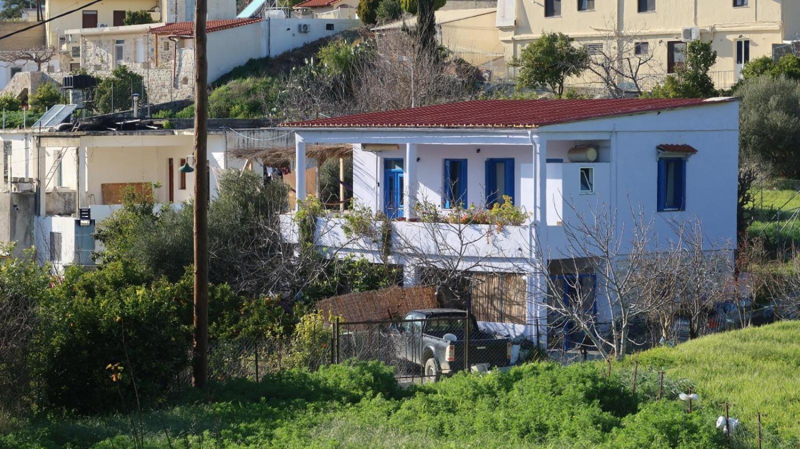 La Maison Bleue Zaros Exterior photo